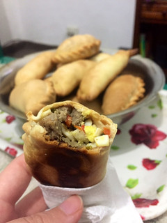 Una foto de Empanadas de carne (cortadas a cuchillo) 🥟🔪