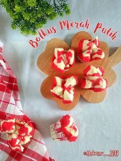 Foto resep Bolu Kukus Merah Putih