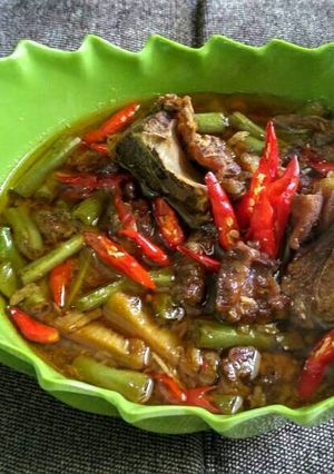 Foto resep Asem Asem Daging Buncis