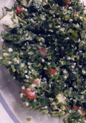 صورة لوصفة تبولة 🥗🍴