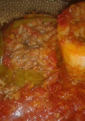 Una foto de Zapallito y papas rellenas
