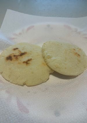 Una foto de Arepas