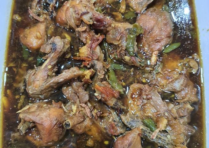 Ayam Semur Pedes Manis Ala Dapoer Madam