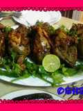Stuffed Quail with Rice