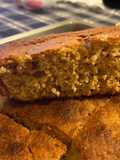 Queque de plátano, avena y yoghurt