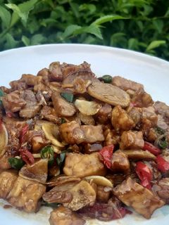 Foto resep Tempe baso saus tiram