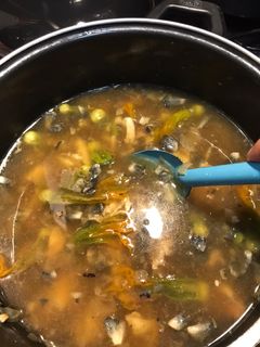 Una foto de Sopa de sobras