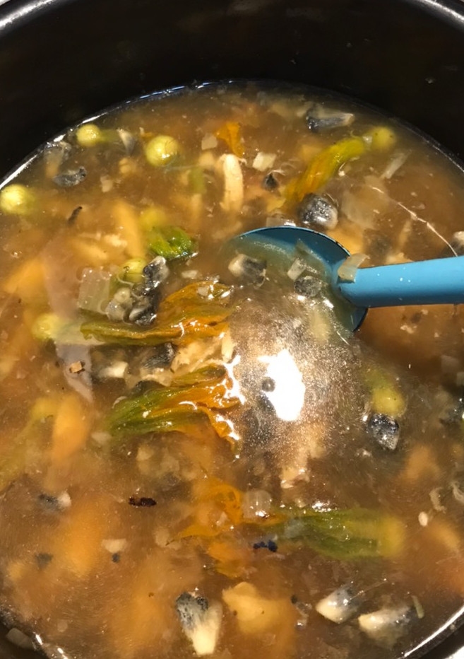 Una foto de Sopa de sobras