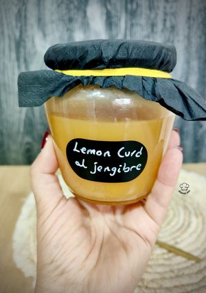 Una foto de Lemond curd con toque de jengibre