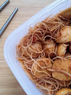 Gambar Mihun goreng simple