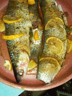 صورة لوصفة سمك بوري 🦈