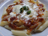 Pasta Penne Ziti Bolognese