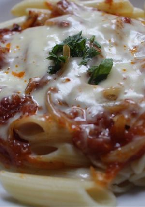 Foto resep Pasta Penne Ziti Bolognese