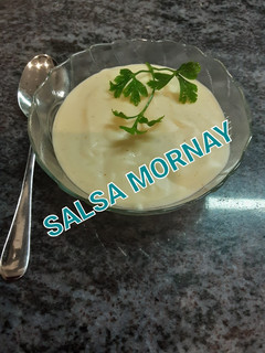 Una foto de Salsa Mornay con TMX