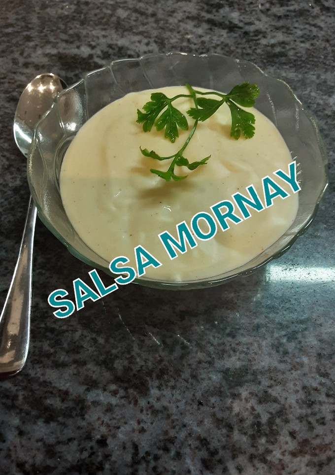 Una foto de Salsa Mornay con TMX