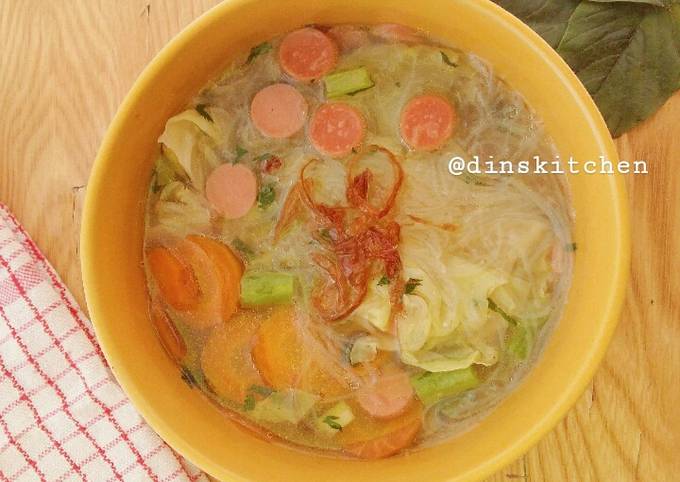Resep Soup Bihun Sosis (Modal 6000) yang Bisa Manjain Lidah