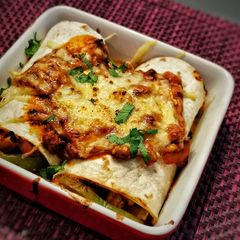 A picture of Spicy Enchiladas.