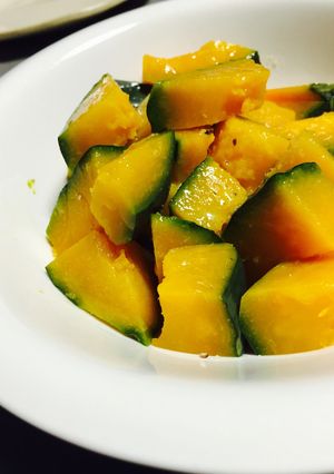 A picture of Simple Salted Butter Kabocha – Easy Side Dish, Great for Lunchboxes.