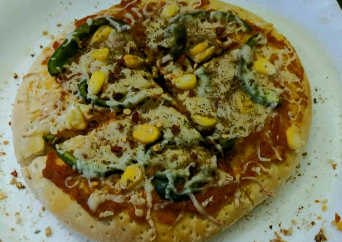 Simple and quick pizza