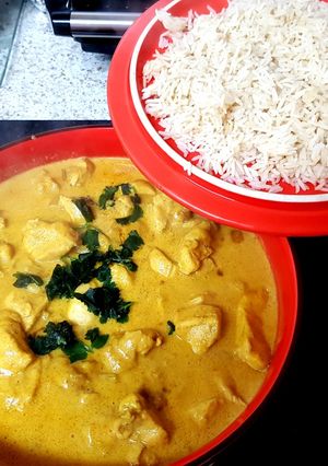 A picture of My Lovely Coconut Curry.