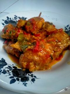 Foto resep Chicken wings pedas jeletot