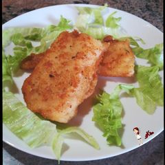 Fish aways style hake A picture of Fish aways style hake.