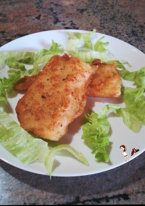 A picture of Fish aways style hake.