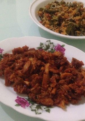 Foto resep Ayam Suwir Bumbu Rujak