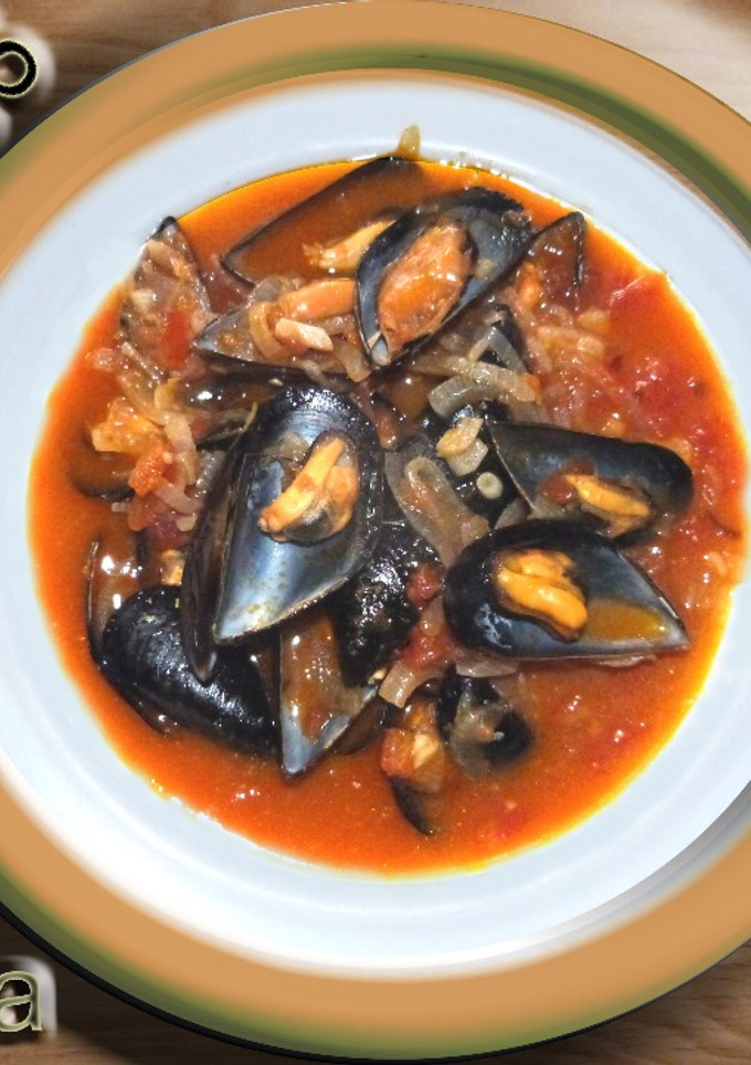 Una foto de Mejillones a la marinera