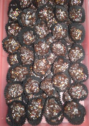 Foto resep Coklat kacang