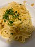 Spaghetti in padella 46 con la bottarga fatta in casa