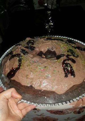 عکسی از دستور کیک شکلاتی در کیک پز