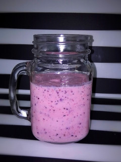 Una foto de Batido rosa