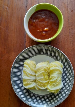 Foto resep Sawi Gulung Isi Tahu