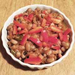 A picture of Hoppin' John.