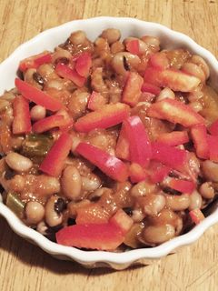 A picture of Hoppin' John.