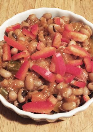 A picture of Hoppin' John.