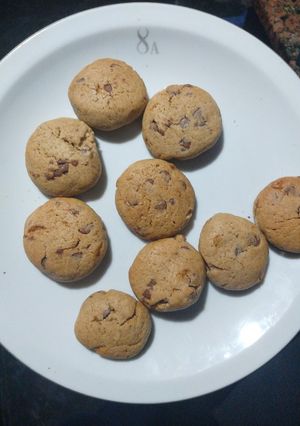 Una foto de Cookies con chips de chocolate