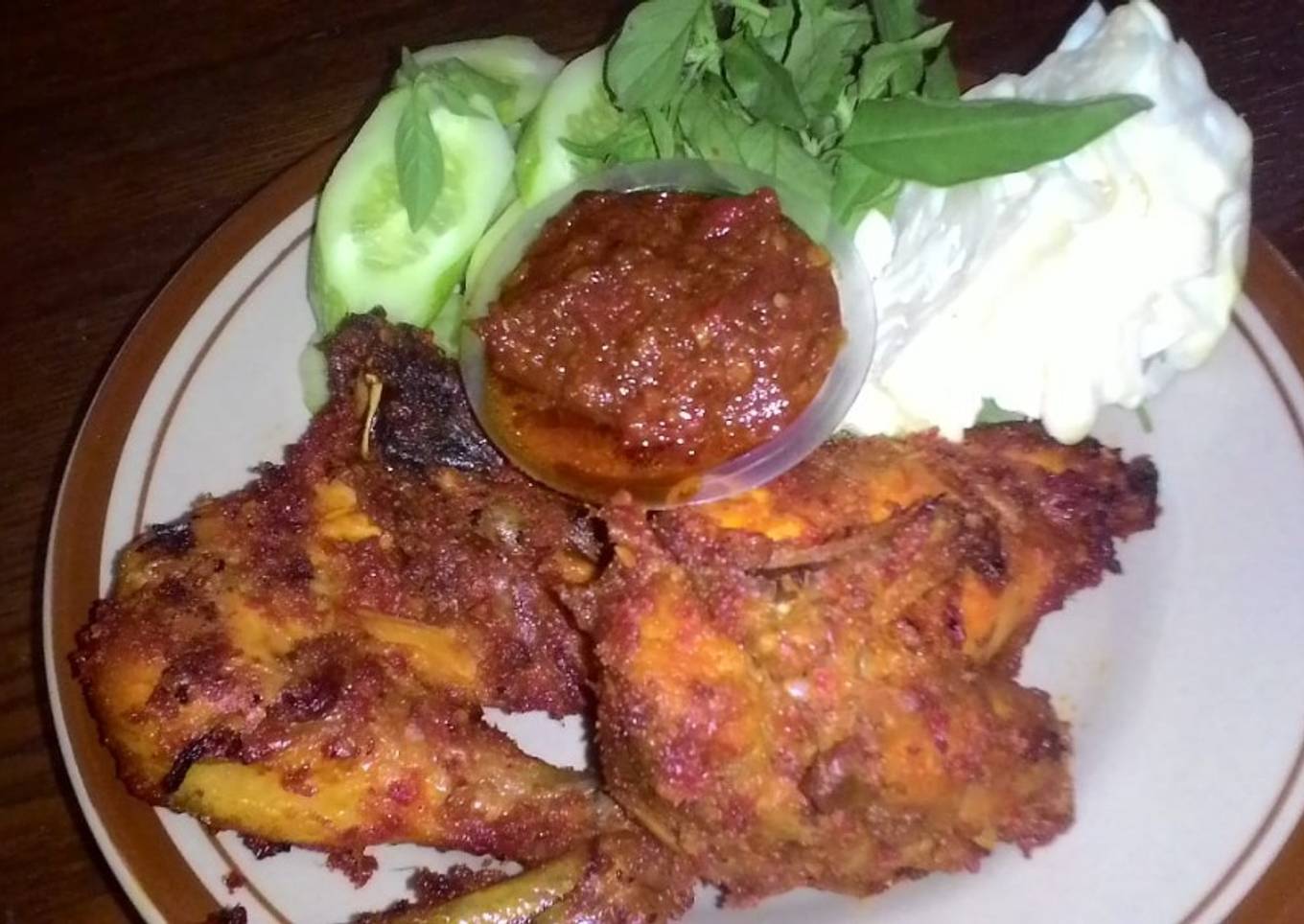 Ayam Bakar Bumbu Rujak