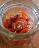 Tomates cherry al horno