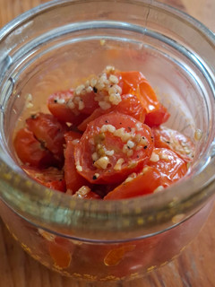 Una foto de Tomates cherry al horno