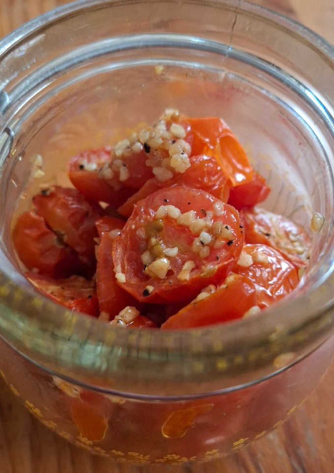 Una foto de Tomates cherry al horno
