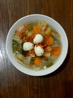 Foto resep Sop bening telor puyuh
