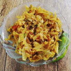 A picture of Cabbage masala sabji.