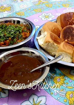A picture of Mumbai Special Pav Bhaji.
