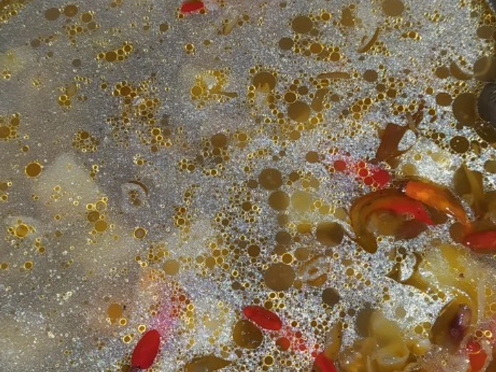 Cara Gampang Menyiapkan Resep Asem asem labu siam, thetelan sapi Anti Ribet, Bikin Ngiler