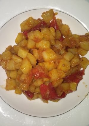 Foto resep Balado kentang