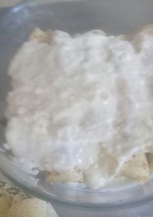 Una foto de Canelones de carne verdura con masa de avena 😍