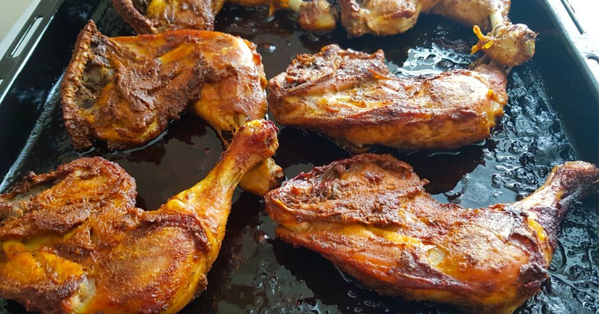 Oven Grill Chicken Legs girki daga Maman jaafar(khairan) - Cookpad