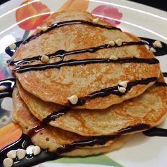 A picture of Whole Wheat Banana Pancakes.